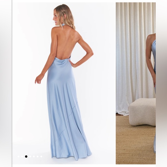 Show Me Your MuMu Jasmine Halter Maxi Dress - Picture 8 of 8